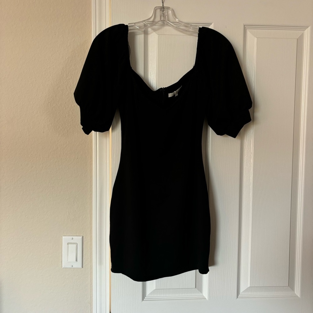 Revolve Chic Black Mini Dress - Picture 4 of 6